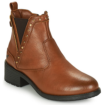 鞋子 女士 短筒靴 Mustang 1402503-307 棕色