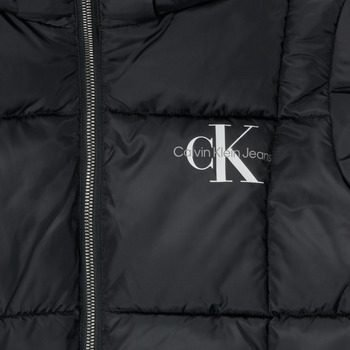 Calvin Klein Jeans SHORT QUILTED PUFFER JACKET 黑色