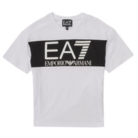 衣服 男孩 短袖体恤 EA7 EMPORIO ARMANI 6LBT58-BJ02Z-1100 白色