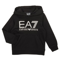 衣服 男孩 卫衣 EA7 EMPORIO ARMANI 6LBM64-BJ05Z-1200 黑色