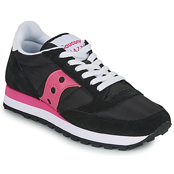 鞋子 女士 球鞋基本款 Saucony JAZZ ORIGINAL 黑色 / 玫瑰色