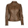 衣服 女士 皮夹克/ 人造皮革夹克 Oakwood LINA 6 棕色