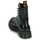 鞋子 女士 短筒靴 Dr Martens 1460 Distressed Patent 黑色