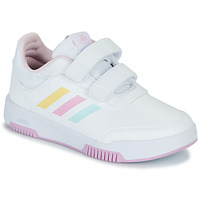鞋子 女孩 球鞋基本款 adidas Performance 阿迪达斯运动训练 Tensaur Sport 2.0 C 白色 / 玫瑰色
