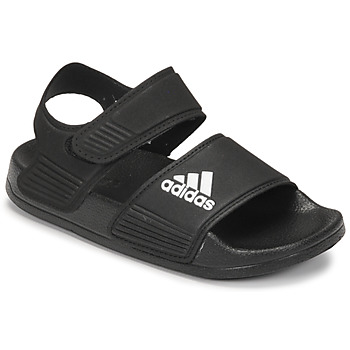 鞋子 儿童 运动凉鞋 adidas Performance 阿迪达斯运动训练 ADILETTE SANDAL K 黑色
