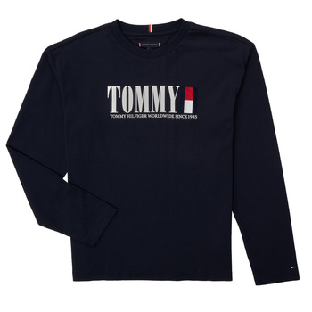衣服 男孩 长袖T恤 Tommy Hilfiger KB0KB07887-DW5 海蓝色