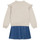 衣服 女孩 短裙 Billieblush U12757-N78 白色 / 蓝色