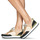 鞋子 女士 球鞋基本款 Only ONLSAHEL-11 PU SNEAKER 黑色 / 米色