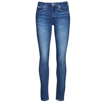 衣服 女士 牛仔铅笔裤 Calvin Klein Jeans MID RISE SKINNY 蓝色 / Edium