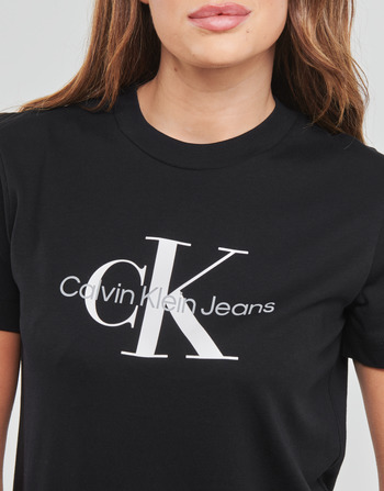 Calvin Klein Jeans CORE MONOGRAM REGULAR TEE 黑色