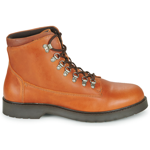Selected 思莱德 SLHMADS LEATHER BOOT 棕色