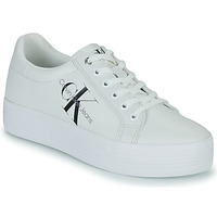 鞋子 女士 球鞋基本款 Calvin Klein Jeans VULC FLATFORM LACEUP 白色