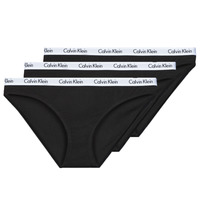 内衣 女士 底裤 Calvin Klein Jeans CAROUSEL BIKINI X3 黑色 / 黑色 / 黑色