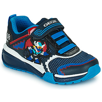 鞋子 男孩 球鞋基本款 Geox 健乐士 J BAYONYC BOY A 蓝色 / 红色