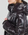 衣服 女士 羽绒服 Michael by Michael Kors HORIZONTAL QUILTED DOWN COAT WITH  ATTACHED HOOD 黑色