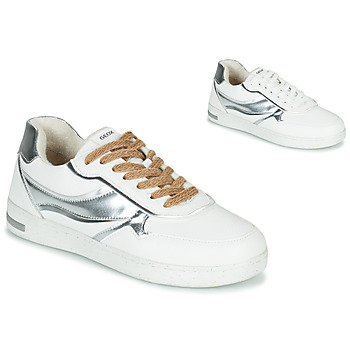 鞋子 女士 球鞋基本款 Geox 健乐士 D JAYSEN G 白色 / 银色