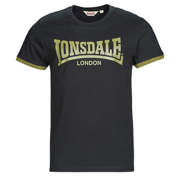 衣服 男士 短袖体恤 Lonsdale TOWNHEAD 黑色