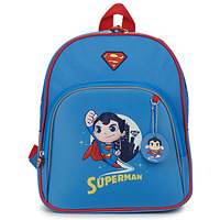 包 男孩 双肩包 Rentrée des classes SUPER FRIENDS SAC A DOS SUPERMAN 蓝色