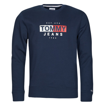 衣服 男士 卫衣 Tommy Jeans TJM ENTRY FLAG CREW 海蓝色