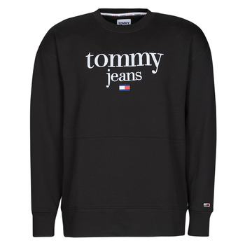 衣服 男士 卫衣 Tommy Jeans TJM REG MODERN CORP LOGO CREW 黑色