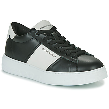 鞋子 男士 球鞋基本款 Emporio Armani X4X570-XN010-Q475 黑色 / 白色