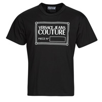 衣服 男士 短袖体恤 Versace Jeans 73GAHT11-899 黑色 / 白色
