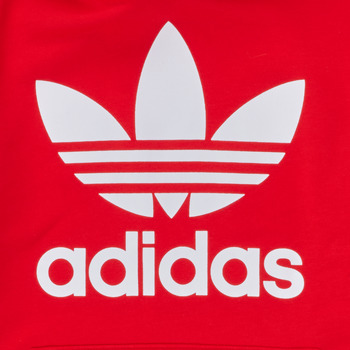 Adidas Originals 阿迪达斯三叶草 TREFOIL HOODIE 红色