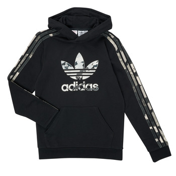 衣服 男孩 卫衣 Adidas Originals 阿迪达斯三叶草 HK0282 黑色
