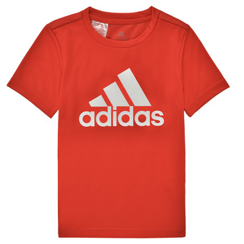 衣服 男孩 短袖体恤 adidas Performance 阿迪达斯运动训练 GN1477 红色