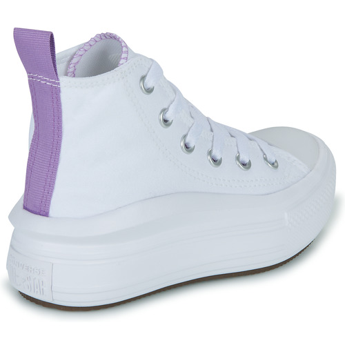 Converse 匡威 Chuck Taylor All Star Move Platform Foundation Hi 白色 / 淡紫色