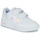 鞋子 女孩 球鞋基本款 Lacoste T-CLIP 白色 / Irisé