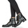 鞋子 女士 短筒靴 Myma 5901-MY-CUIR-NOIR 黑色