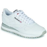 鞋子 球鞋基本款 Reebok Classic CLASSIC LEATHER 白色 / 灰色