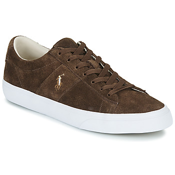 鞋子 男士 球鞋基本款 Polo Ralph Lauren SAYER-NE-SNEAKERS-VULC 棕色