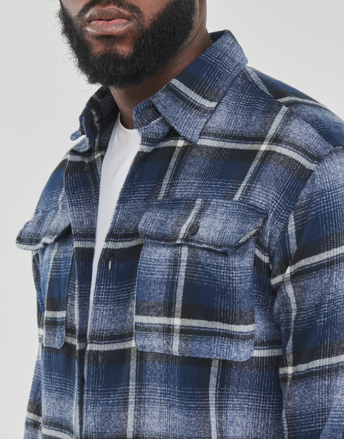 Selected 思莱德 SLHREGSCOT CHECK SHIRT 蓝色