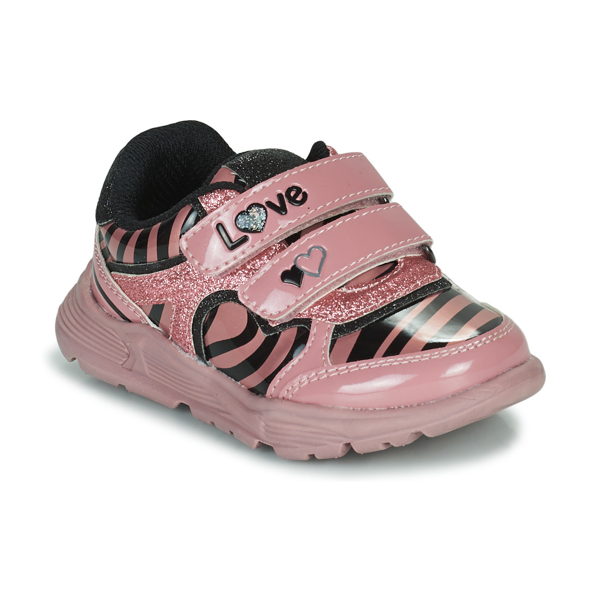 鞋子 女孩 球鞋基本款 Chicco CANDACE 玫瑰色 / 黑色
