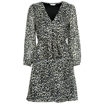 衣服 女士 短裙 Only ONLCERA 3/4 SHORT DRESS WVN Leopard