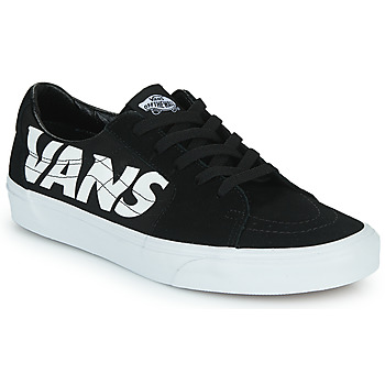 鞋子 男士 球鞋基本款 Vans 范斯 SK8-LOW 黑色 / 白色