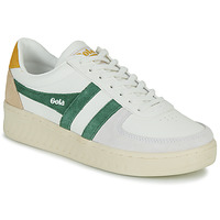 鞋子 女士 球鞋基本款 Gola GRANDSLAM TRIDENT 白色 / 绿色 / 黄色