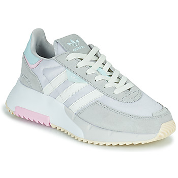 鞋子 女士 球鞋基本款 Adidas Originals 阿迪达斯三叶草 RETROPY F2 W 灰色 / 白色