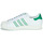 鞋子 球鞋基本款 Adidas Originals 阿迪达斯三叶草 SUPERSTAR 白色 / 绿色