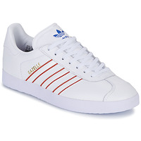 鞋子 球鞋基本款 Adidas Originals 阿迪达斯三叶草 GAZELLE 白色 / 红色