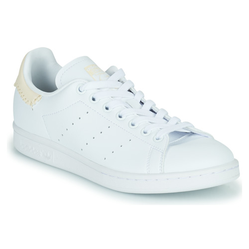鞋子 女士 球鞋基本款 Adidas Originals 阿迪达斯三叶草 STAN SMITH W 白色 / 裸色