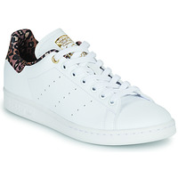 鞋子 女士 球鞋基本款 Adidas Originals 阿迪达斯三叶草 STAN SMITH W 白色 / Leopard