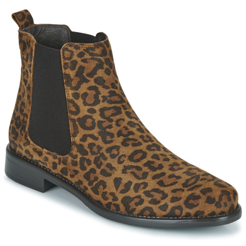 鞋子 女士 短筒靴 Betty London NORA Leopard