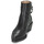 鞋子 女士 短筒靴 Freelance CALAMITY 4 WEST DOUBLE ZIP BOOT 黑色