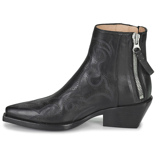 Freelance CALAMITY 4 WEST DOUBLE ZIP BOOT 黑色