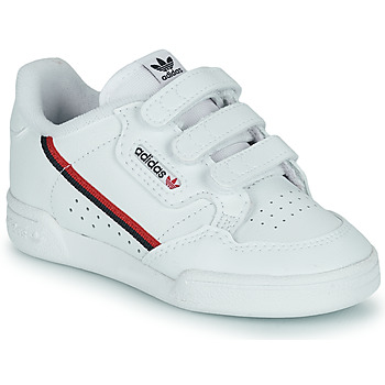 鞋子 儿童 球鞋基本款 Adidas Originals 阿迪达斯三叶草 CONTINENTAL 80 CF I 白色 / 红色