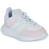 鞋子 女孩 球鞋基本款 Adidas Originals 阿迪达斯三叶草 RETROPY F2 EL I 白色 / 粉蓝色