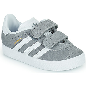 鞋子 儿童 球鞋基本款 Adidas Originals 阿迪达斯三叶草 GAZELLE CF I 灰色